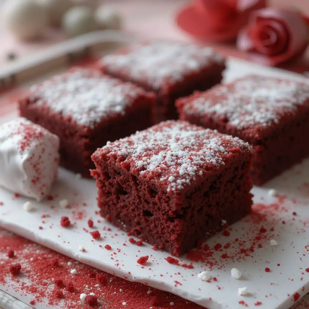 Red Velvet Brownies