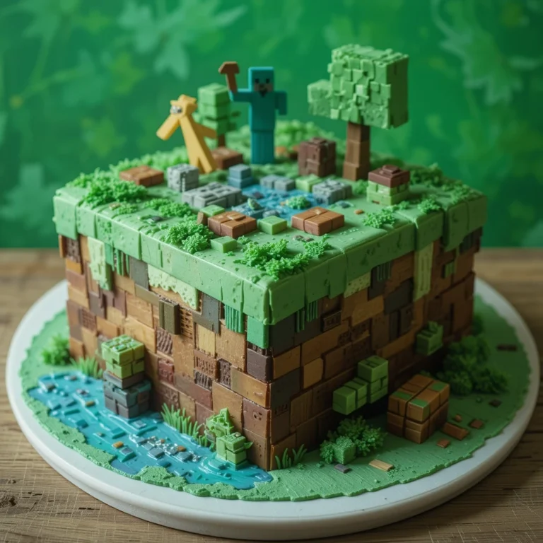 Minecraft Cake