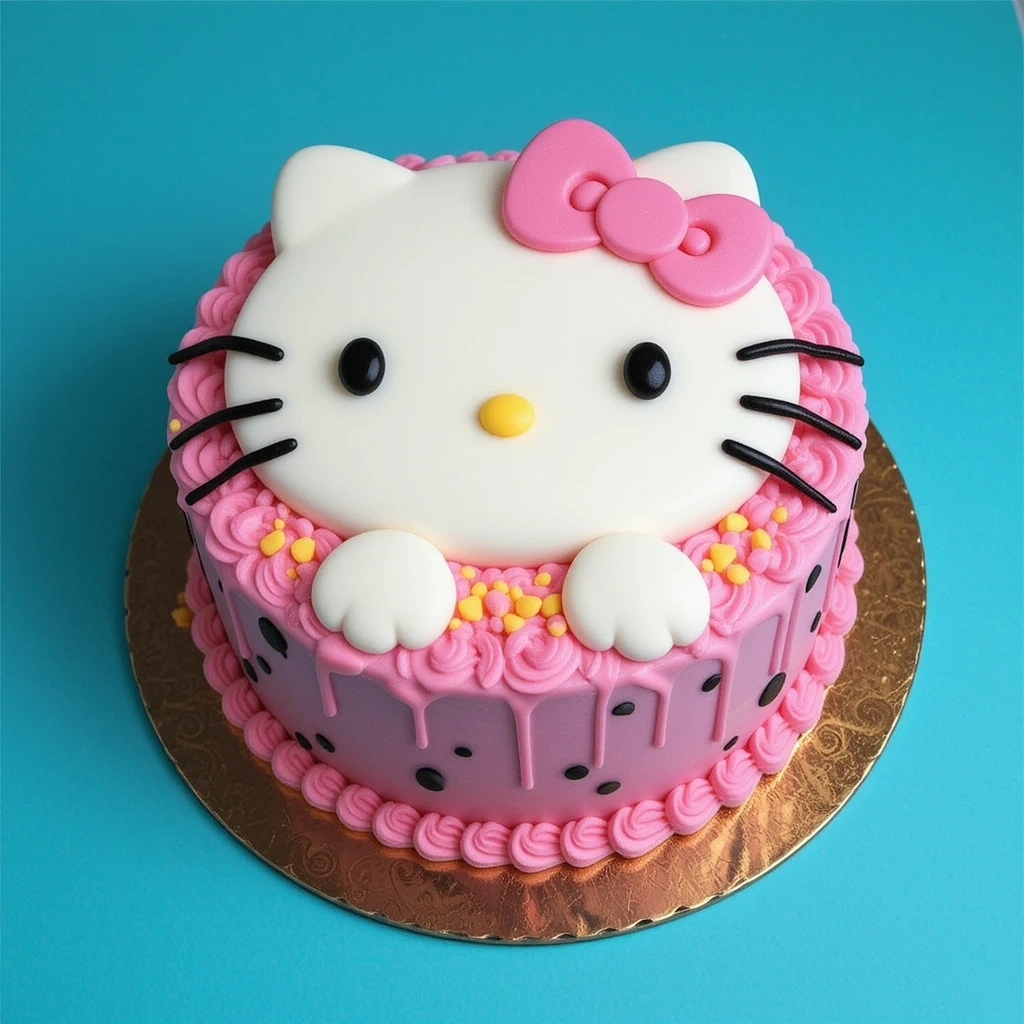 Hello Kitty Cake