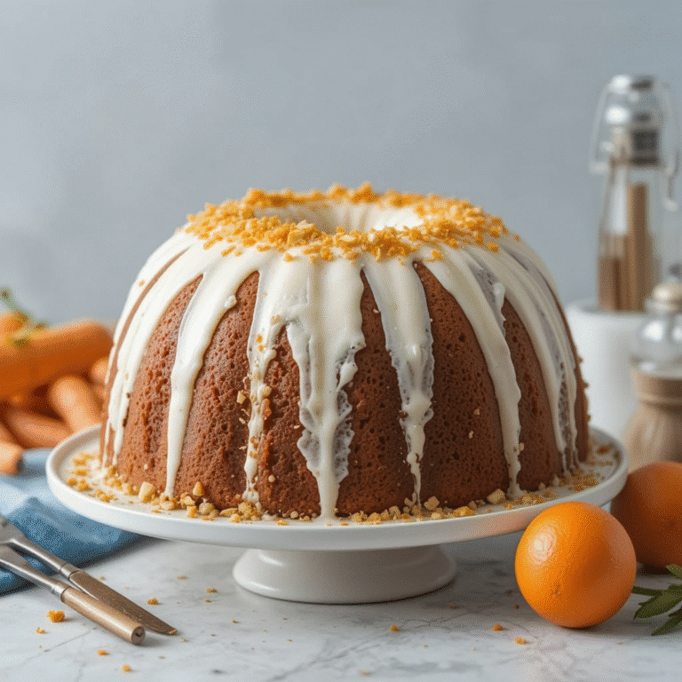 Carrot Dome Cake