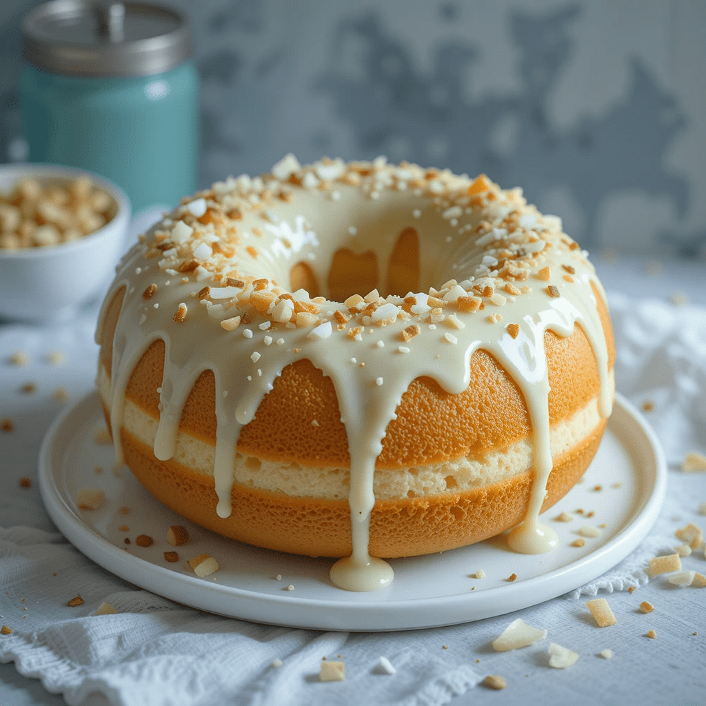 Mochi Donut Cake